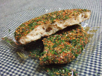 淡平焼の断面