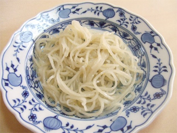 皿に盛ります