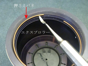 左手指で