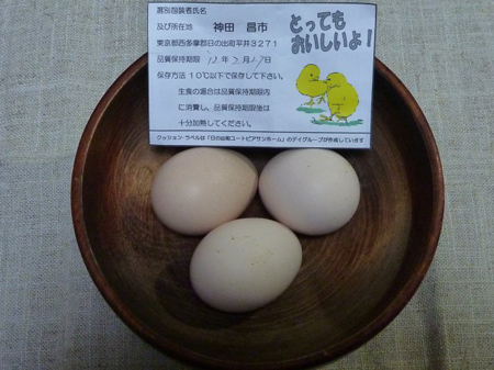 烏骨鶏の玉子