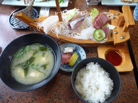 刺身定食