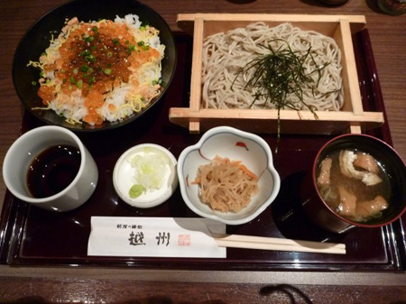 ヘギ蕎麦