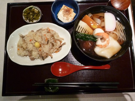 おこわ御膳