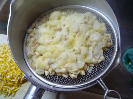 種と中果皮