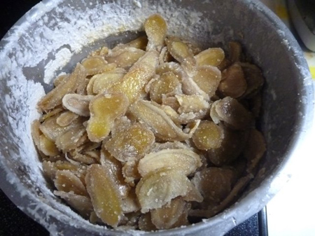 新生姜砂糖煮