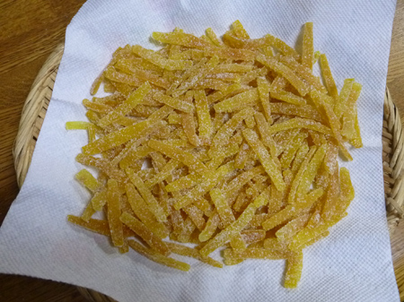 夏蜜柑ピール作り
