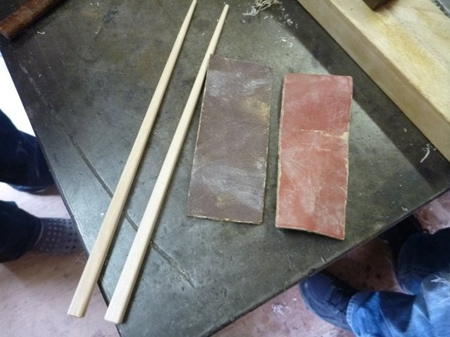手前箸作り