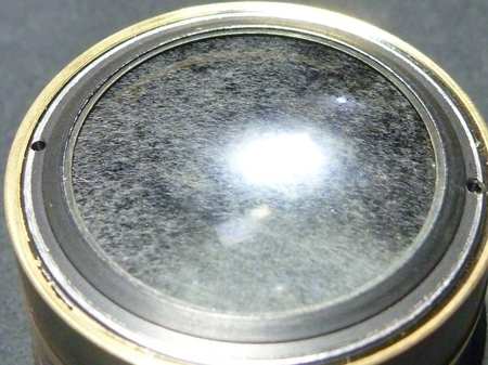 Sonnar 50mm 1.5　潰れた前枠