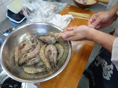 十日町蕎麦打ち合宿（寿司屋開業）