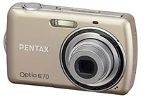 製品写真：Optio E70