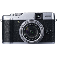 製品写真：フジフイルム X20 シルバー